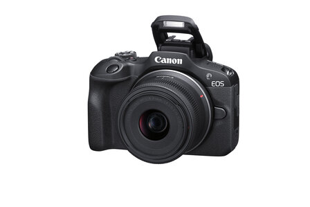 Canon EOS R100 ZWART + RF-S 18-45 IS STM