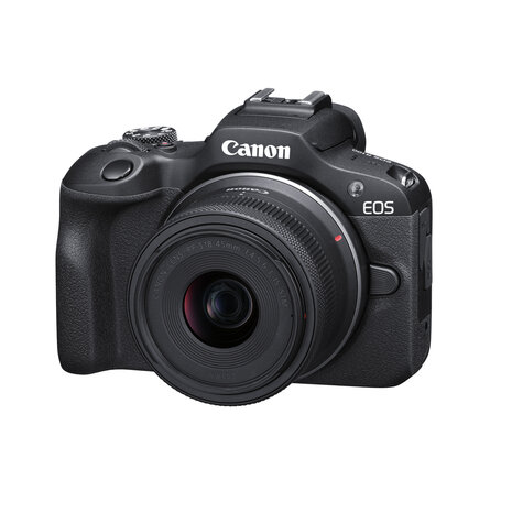 Canon EOS R100 ZWART + RF-S 18-45 IS STM